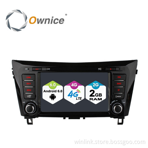 Ownice C500 Cortex A53 Quad Core android 6.0 GPS navigation for nissan x trial bulit in wifi BT